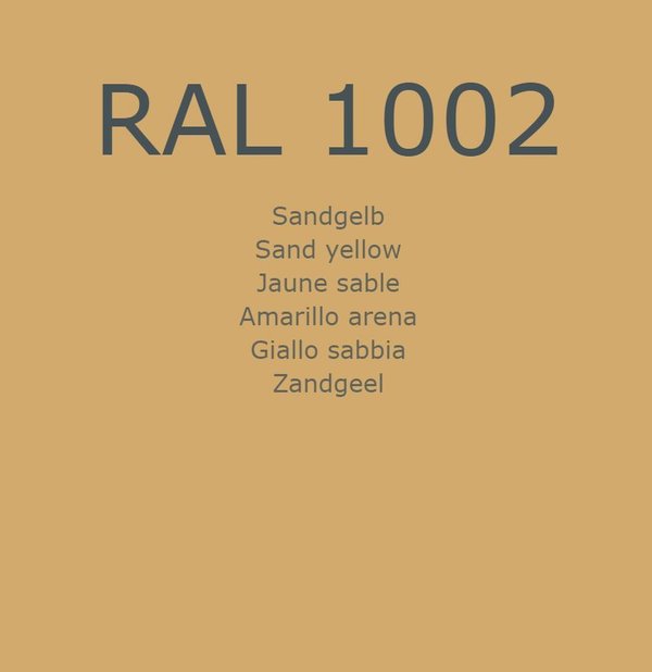 RAL 1002 Sandgelb