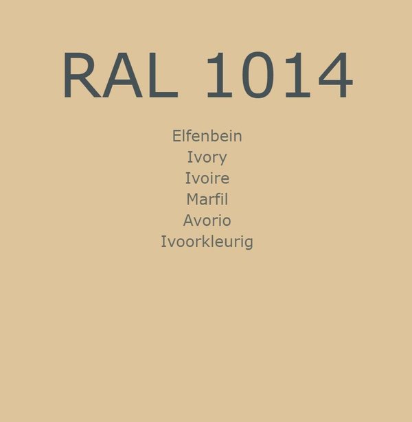 RAL 1014 Elfenbein