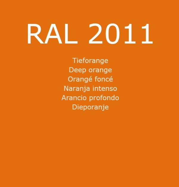 RAL 2011 Tieforange