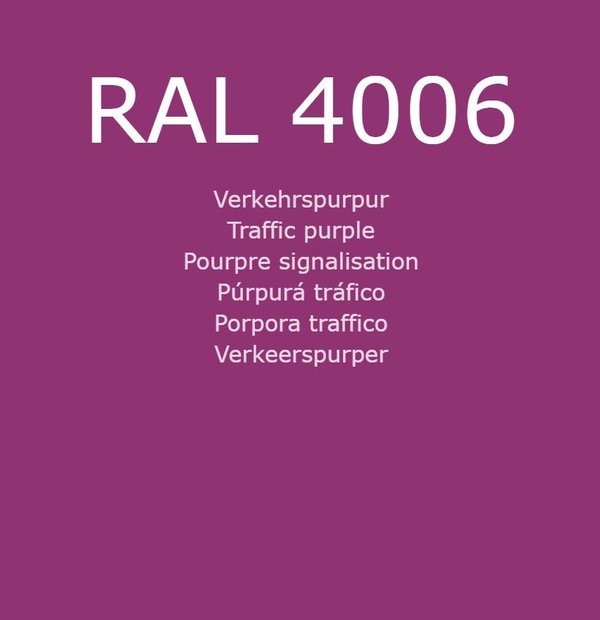 RAL 4006 Verkehrspurpur