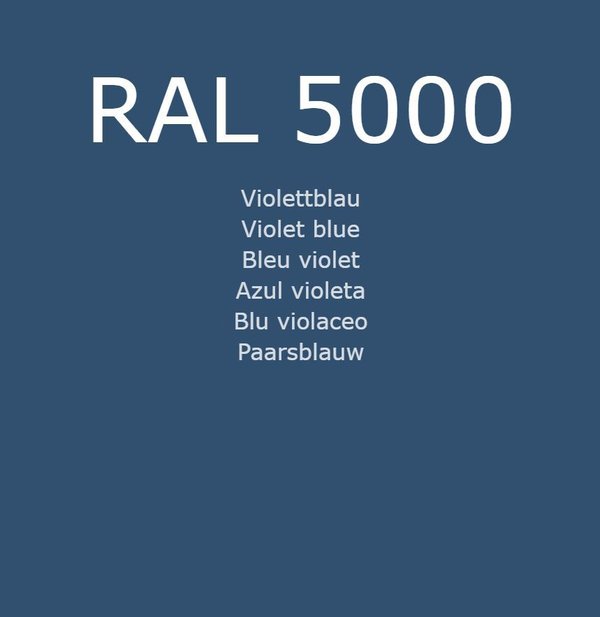 RAL 5000 Violettblau