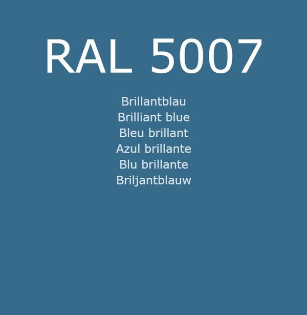 RAL 5007 Brillantblau