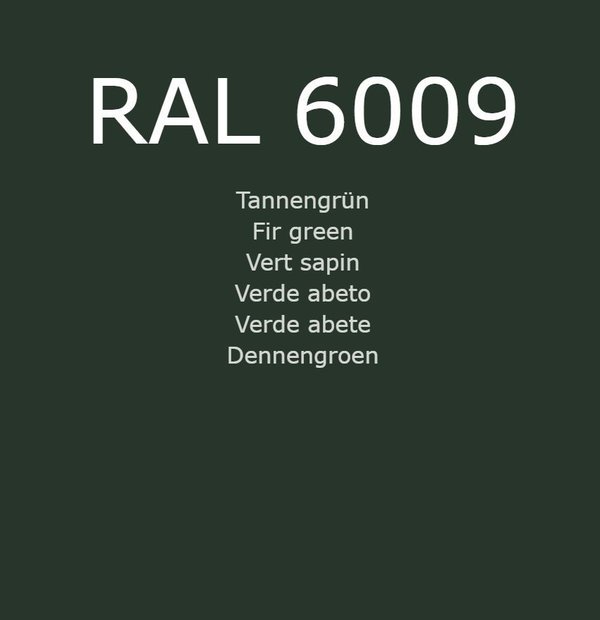 RAL 6009 Tannengrün