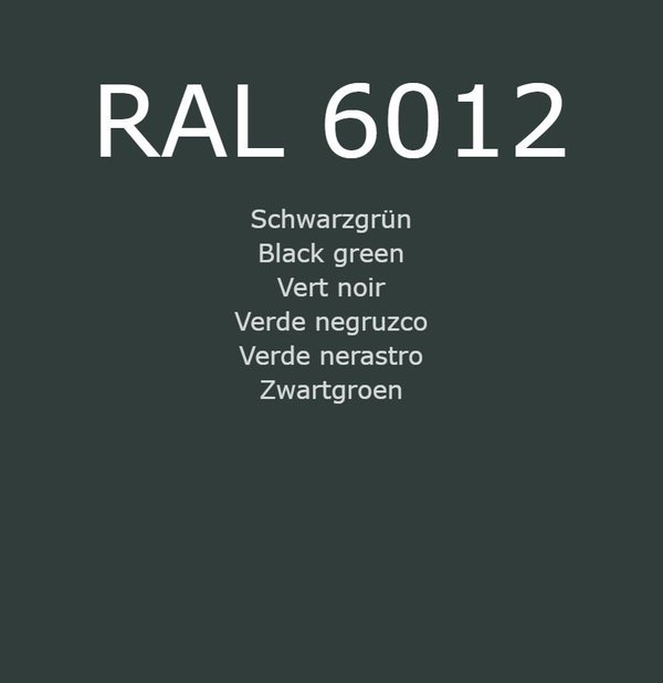 RAL 6012 Schwarzgrün