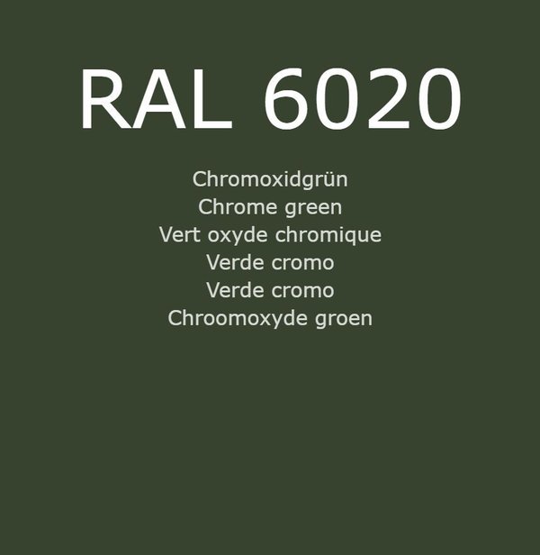 RAL 6020 Chromoxidgrün
