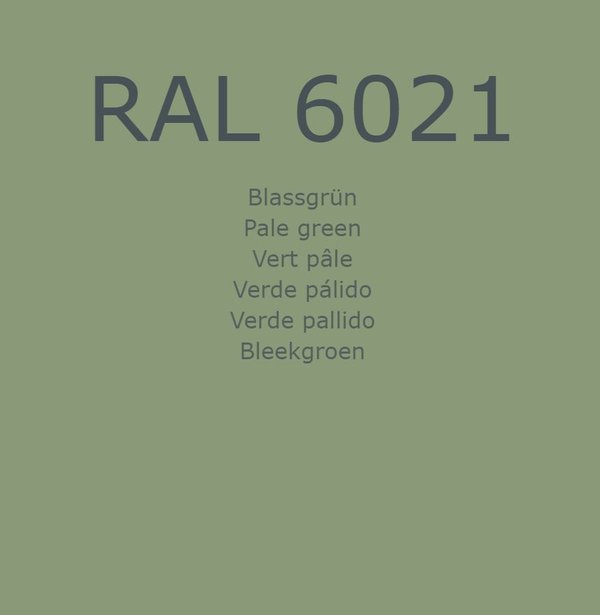 RAL 6021 Blassgrün