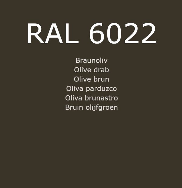 RAL 6022 Braunoliv