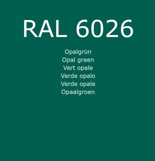 RAL 6026 Opalgrün