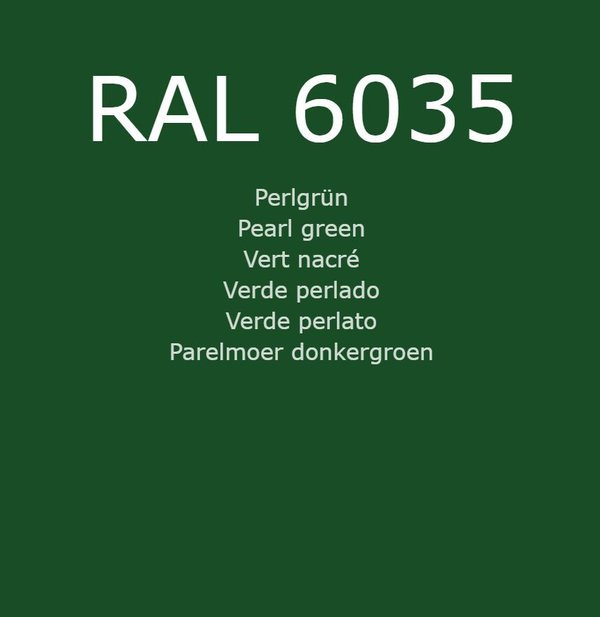 RAL 6035 Perlgrün