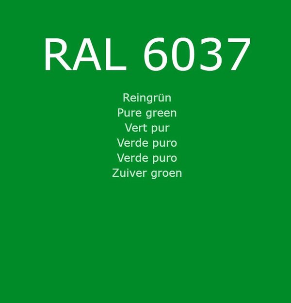 RAL 6037 Reingrün