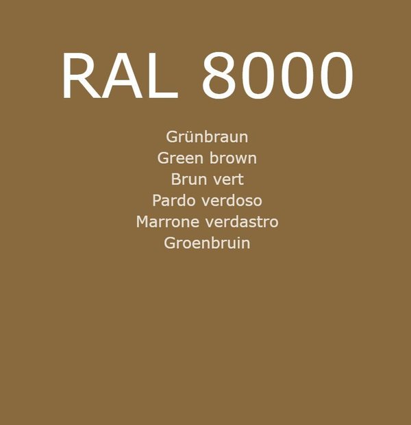 RAL 8000 Grünbraun