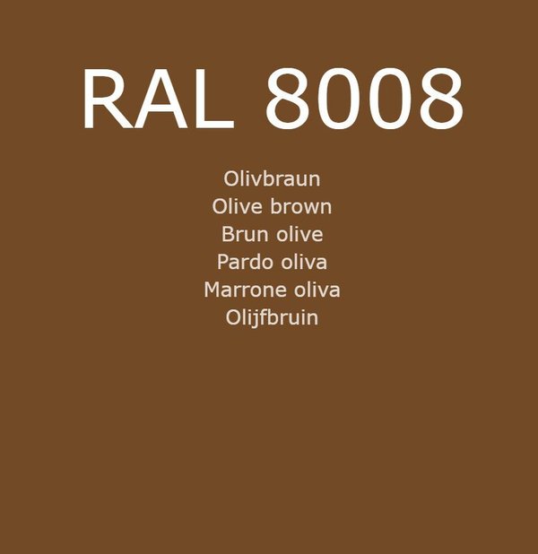 RAL 8008 Olivbraun