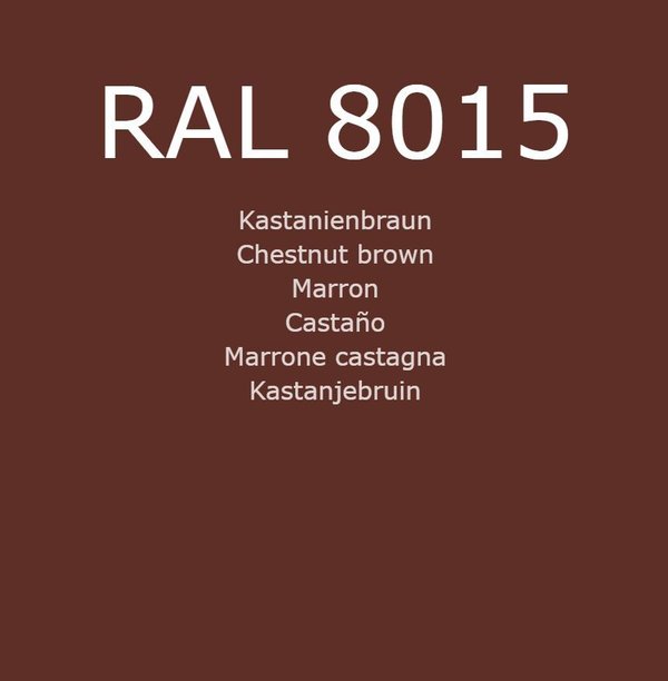 RAL 8015 Kastanienbraun